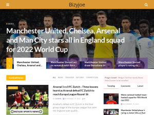 Football Blog Website